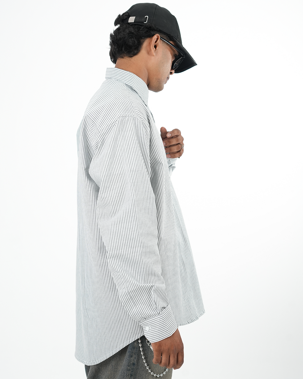 LONG WIDE BOTTOM SHIRT