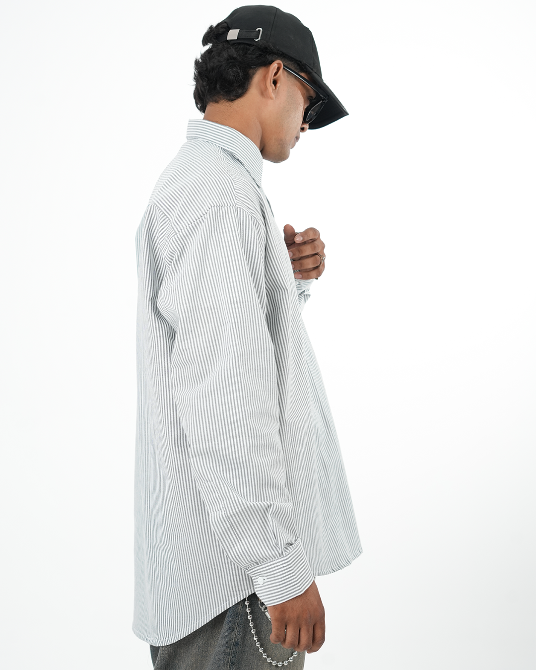 LONG WIDE BOTTOM SHIRT